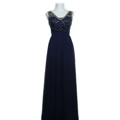 Evening gown (Blue) from Eva & Lola Polyester
