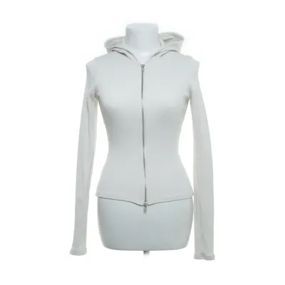 Hoodie (White) from Weekday Cotton, Elastane