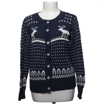 Christmas sweater (Blue, White) from Playback Cotton