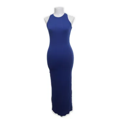 Maxi jurk (Blauw) van Envii Katoen, Elastaan