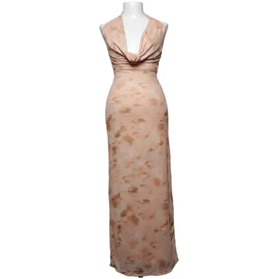 Långklänning (Beige, Brun) från Pink Woman Polyester