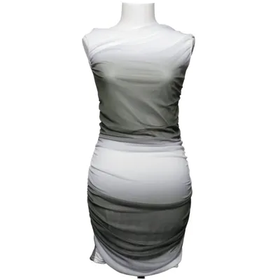 Robe (Vert, Blanc) de PrettyLittleThing Élasthane, Polyester