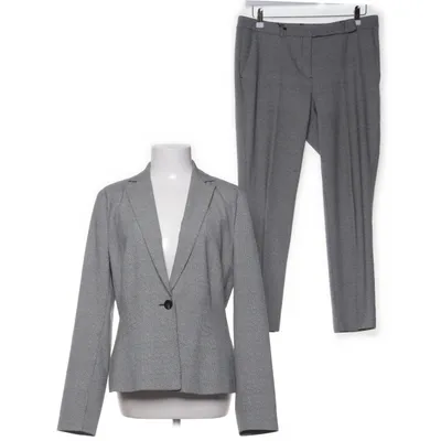 Suit (Gray) from D'auvry Elastane, Polyester, Viscose
