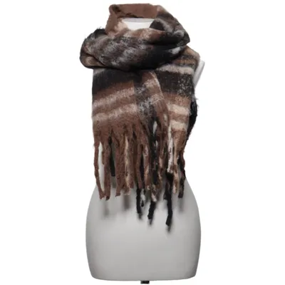 Scarf (Brown, Black, Beige) from Texto Polyester
