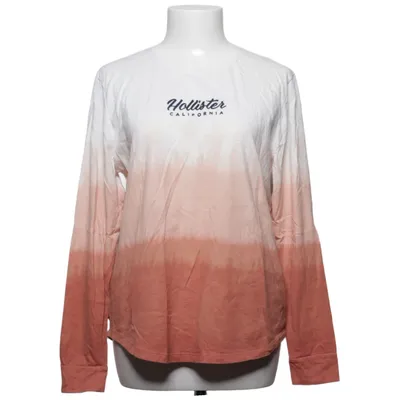 Långärmad t-shirt (Vit, Brun) från Hollister California Bomull