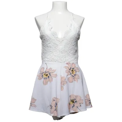Jumpsuit (White, Multicolored) from Cheng Xin