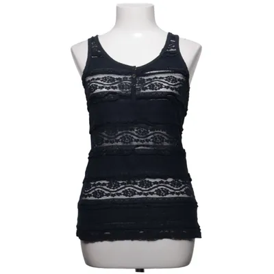 Tanktop (Blå) fra L.O.G.G by H&M Bomuld, Elastan, Polyamid