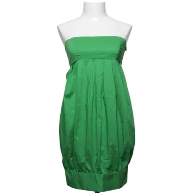 Dress (Green) from Zara Basic Cotton, Elastane, Polyamide