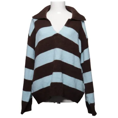 Trui (KNITTED STRIPE POLO) van Most Wanted Acryl, Polyamide, Polyester, Viscose, Wol