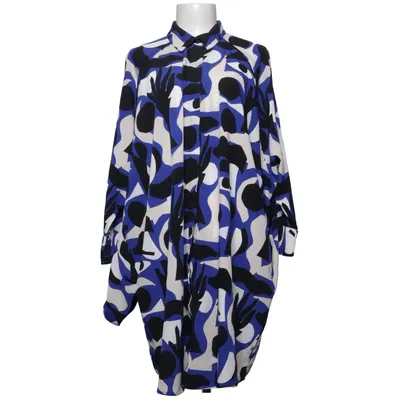 Skjortekjole (Blå, Sort, Hvid, Flerfarvet) fra Monki Polyester