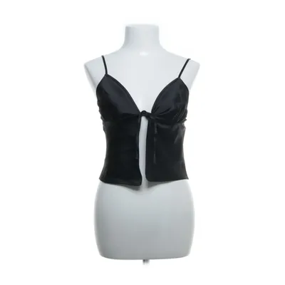 Crop top (Zwart) van Miss Selfridge Elastaan, Polyester