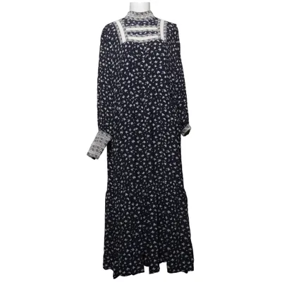 Maxikjole (Blå, Hvid) fra Sézane x Sea New York Bomuld, Viscose