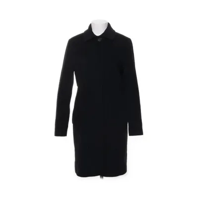 Coat (Black) from Cinzia Rocca Cashmere, Polyamide, Viscose, Wool