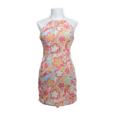 Halterneck-kjole (Flerfarvet) fra Nelly x Glamorous Polyester