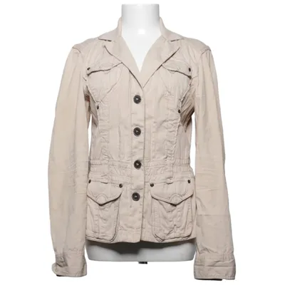 Safarijakke (Beige) fra Marc Cain Bomuld