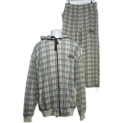 Loungewear (Beige, Grijs) van Latin King Katoen, Polyester