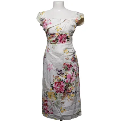 Dress (White, Multicolored) from The Pretty Dress Company Cotton, Elastane, Polyamide, Viscose