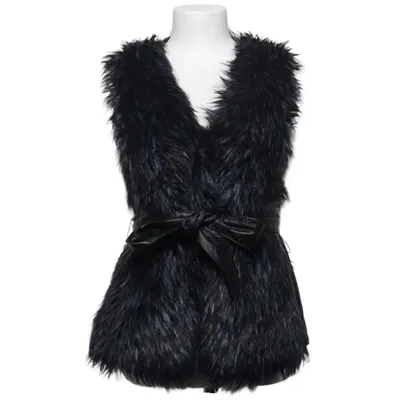 Outdoor Weste (Schwarz, Blau) von Amisu Acryl, Baumwolle, Polyester