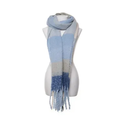 Sjaal (Blauw, Beige) van Jo & Mr. Joe