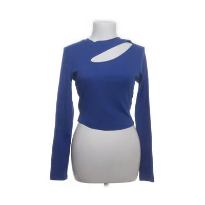 Crop top (Blå) fra Pigalle Pels, Bomuld