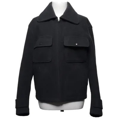 Veste (Gris) de Uniqlo U Acrylique, Polyester, Laine