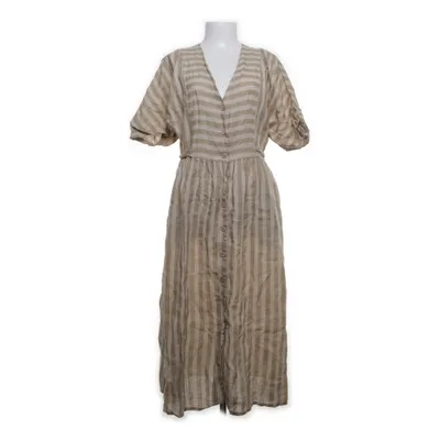 Blousejurk (Wit, Beige) van TwoThirds Linnen
