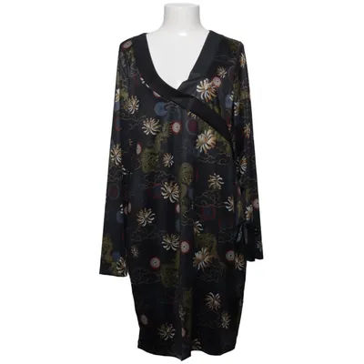 Jurk (Zwart, Meerkleurig) van Topstudio Elastaan, Polyester