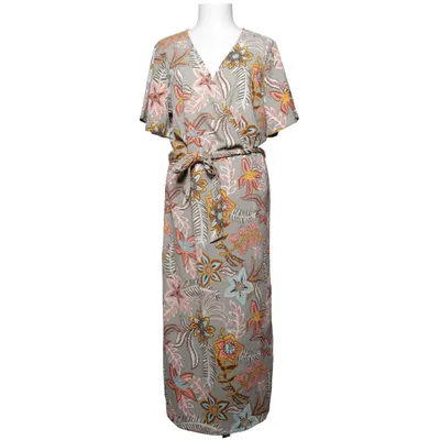 Robe portefeuille (Gris, Multicolore) de Garcia Élasthane, Polyester recyclé