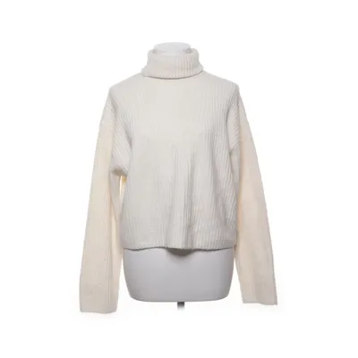 Turtleneck (Hvid) fra H&M Akryl, Elastan, Polyester, Uld