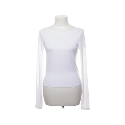 Long sleeve T-shirt (White) from NA-KD Elastane, Viscose