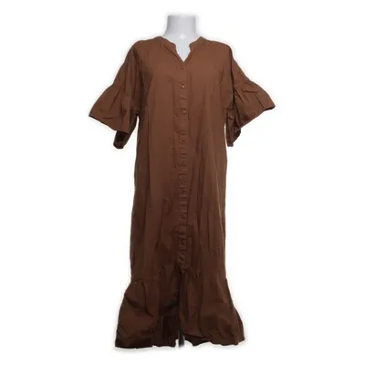 Långklänning (Brun) från ONLY Blue Denim Bomull