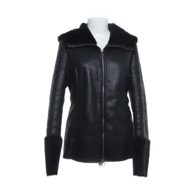 Shearling jacket (Black) from Montgomery Acrylic, Polyester