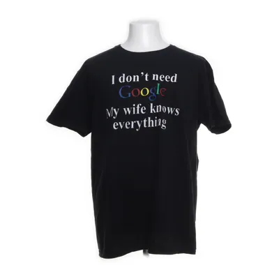 T-shirt (Zwart, Meerkleurig) van Gildan Softstyle Katoen