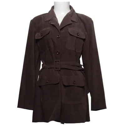 Veste (Marron) de Jennifer Collection Élasthane, Polyester