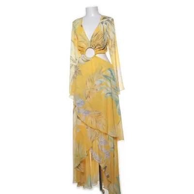 Långklänning (Gul, Flerfärgad) från ASOS Polyester