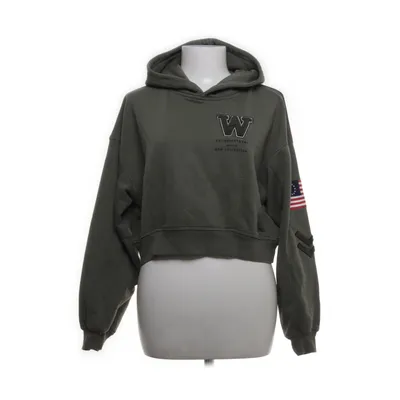 Sweat à capuche (Vert) de WRSTBHVR Coton, Polyester