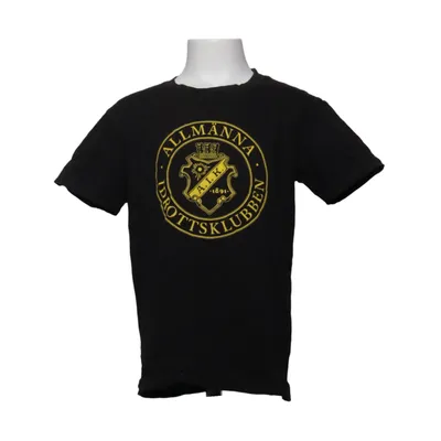 T-shirt (Black, Yellow) from AIK Cotton