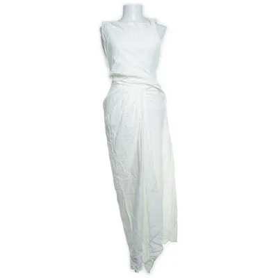 Långklänning (Vit) från Zara Linne, Viskos