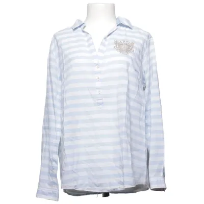 Blouse (Blauw, Wit) van Arqueonautas Katoen