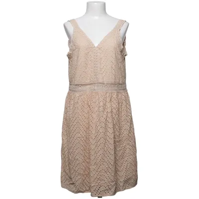 Jurk (Beige) van Lilie Rose Katoen, Polyester