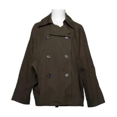 Trenchcoat (Grön) från Massimo Dutti Bomull, Polyamid, Polyester