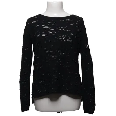 Pull-over (Noir) de Zadig & Voltaire Deluxe Angora, Cupro, Laine de mouton, Fibre métallique, Polyamide