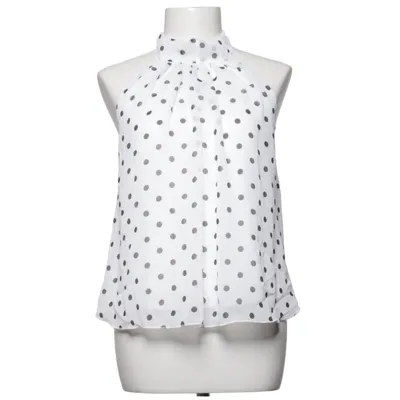 Neckholder Top (Weiß, Schwarz)