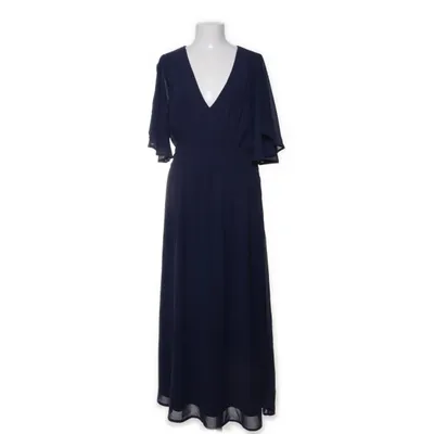 Omlottklänning (Blå) från Bubbleroom Occasion Återvunnen polyester