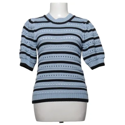Top (Blue, Black) from Kaffe Acrylic, Cotton
