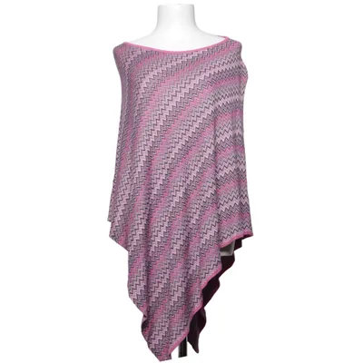 Poncho (Rose, Multicolore) de MyWear Woman Viscose