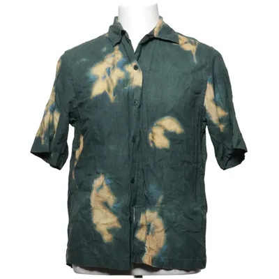 Short sleeve shirt (Green, Yellow, Multicolored) from Zara