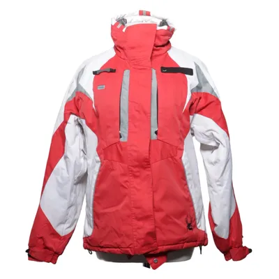 Manteau de ski (Rouge, Blanc) de Spyder Acrylique, Élasthane, Polyamide, Polyester