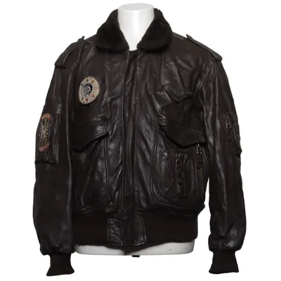 Pilotjacka (Brun) från Diesel Industry Skinn