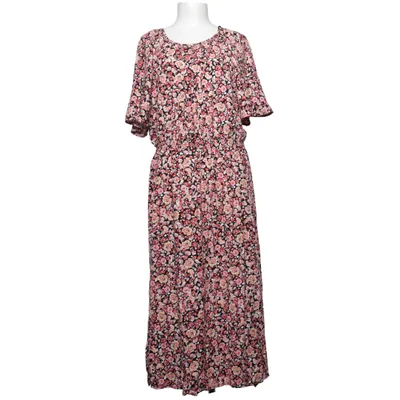 Kjole (Sort, Rød, Flerfarvet) fra F&F Viscose
